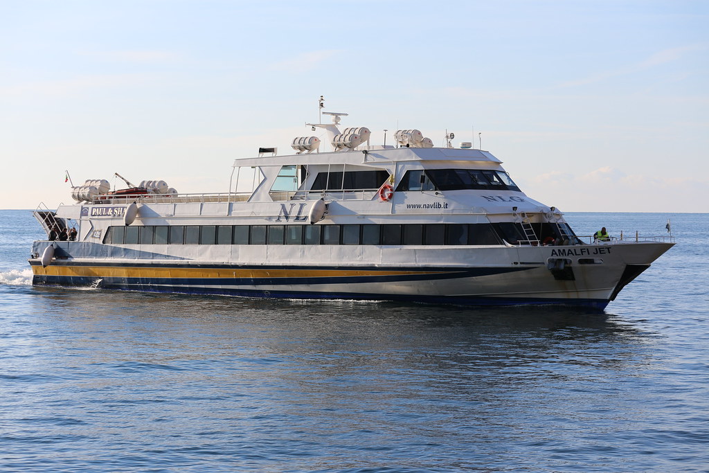 Amalfi Jet Our ride is here. Average speed is 26.6 knots (… Flickr