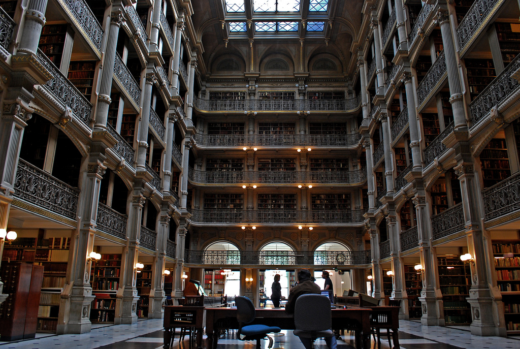 Peabody Library The Peabody Library (1852) i… Flickr