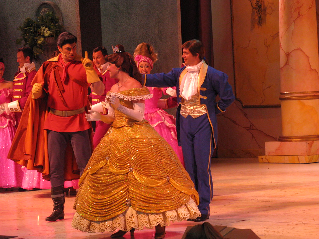 Finale for Beast, Belle and Gaston Beauty and the Beast … Flickr