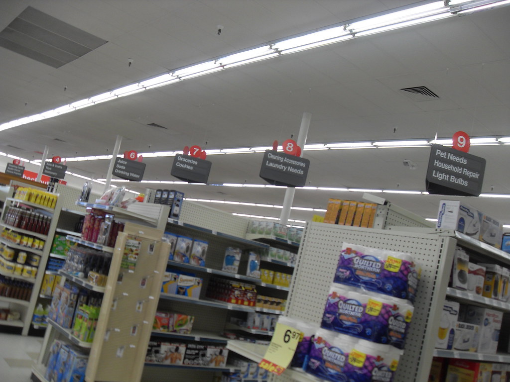 High Shelves CVS cut down all shelves on the right and mid… Flickr