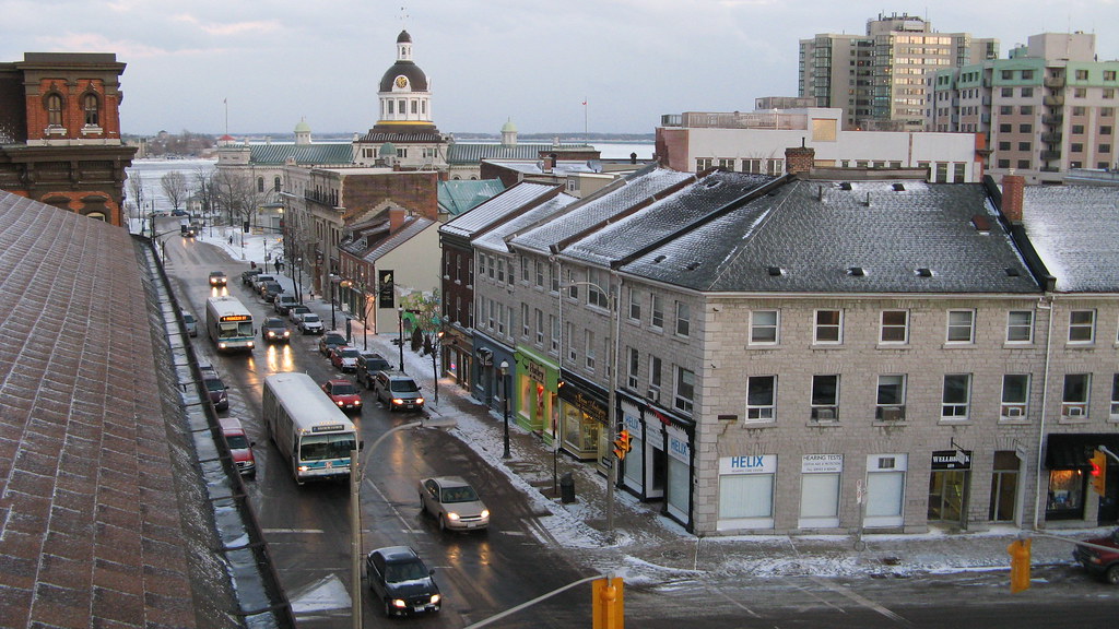Brock Street Parkade view of downtown Kingston Steven Godf… The Globe and Mail Flickr