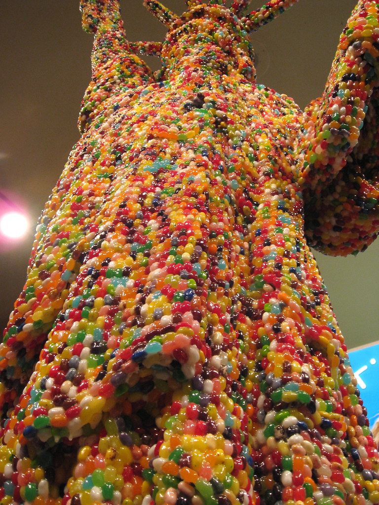 Jellybean Statue of Liberty at NY hotel Tanya Flickr