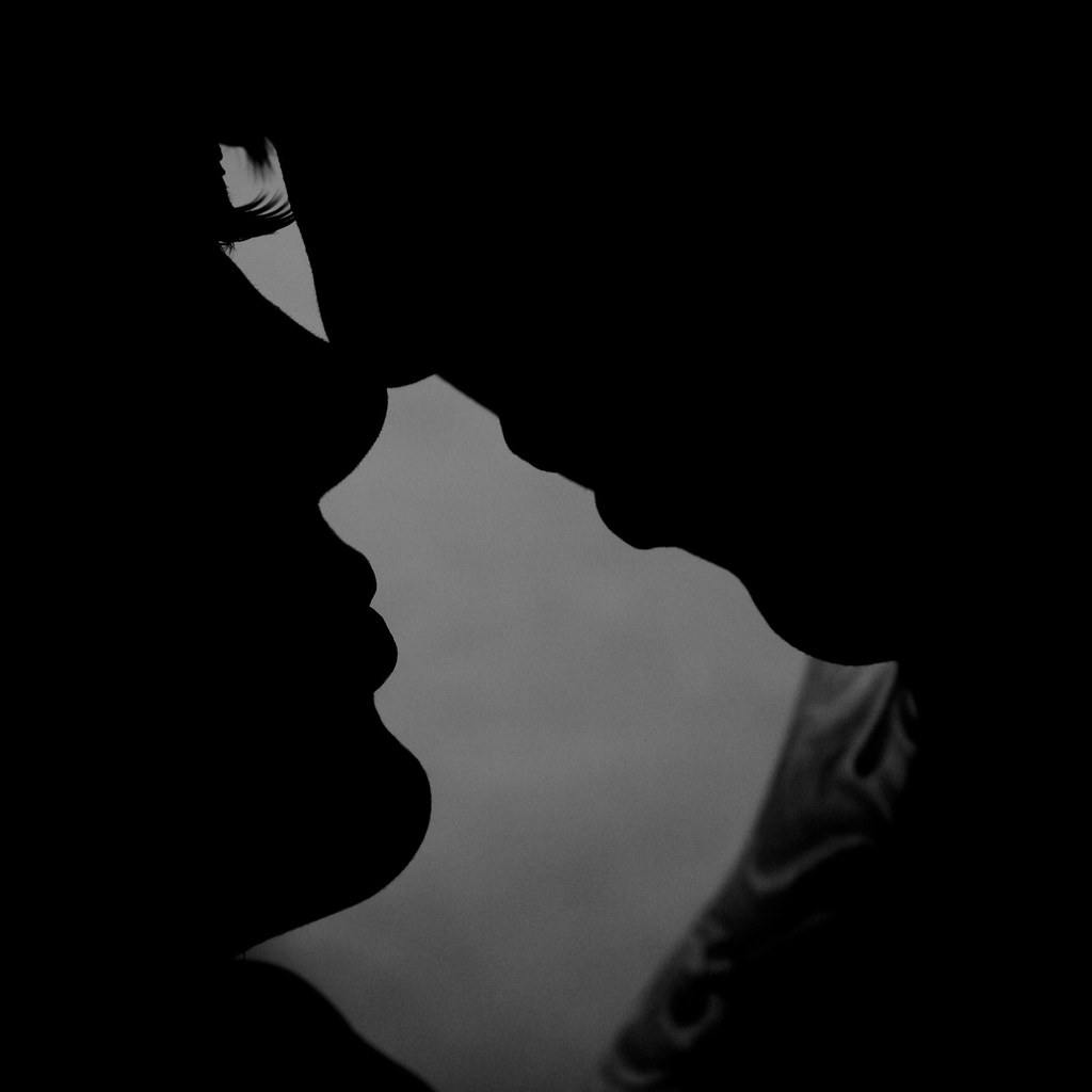 a kiss is just a kiss black Flickr