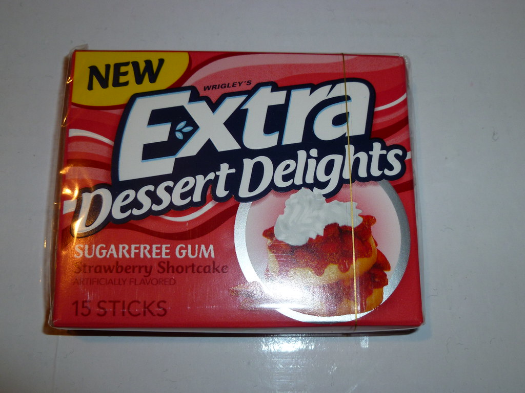 Extra Dessert Delights Sugarfree Gum Strawberry Shortcake Flickr