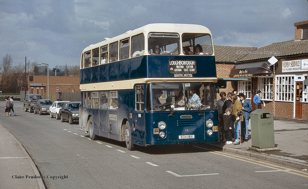 Gotham Road, East Leake, Notts, 1991 South Notts 116 was o… Flickr