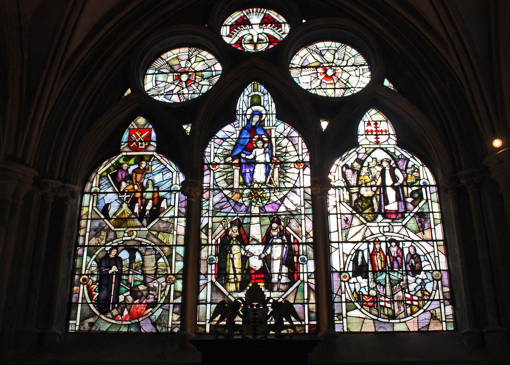 Stained Glass Window Southwark Cathedral London Feb 2… Flickr