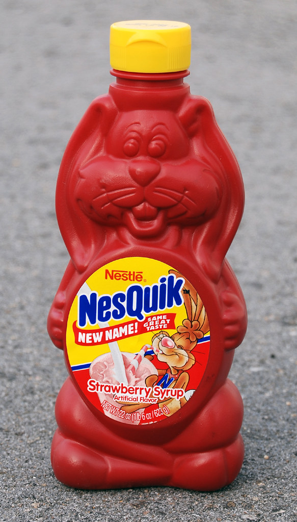 NesQuik Strawberry Syrup, 2001 a photo on Flickriver