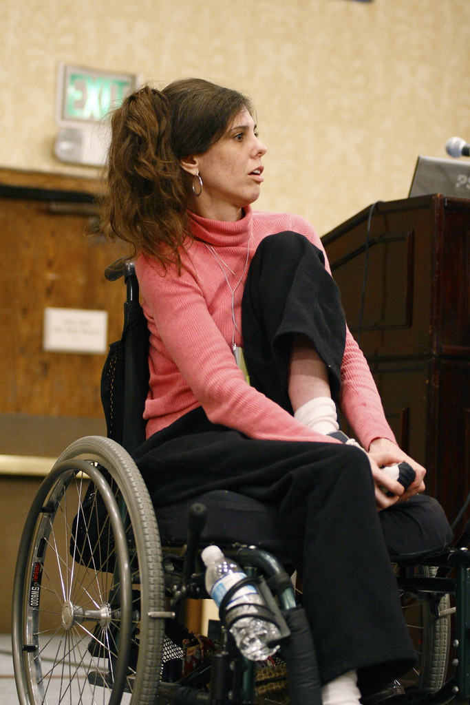 Wheelchair Yoga Leg Lift Demonstration Mary Vida demonstra… Flickr