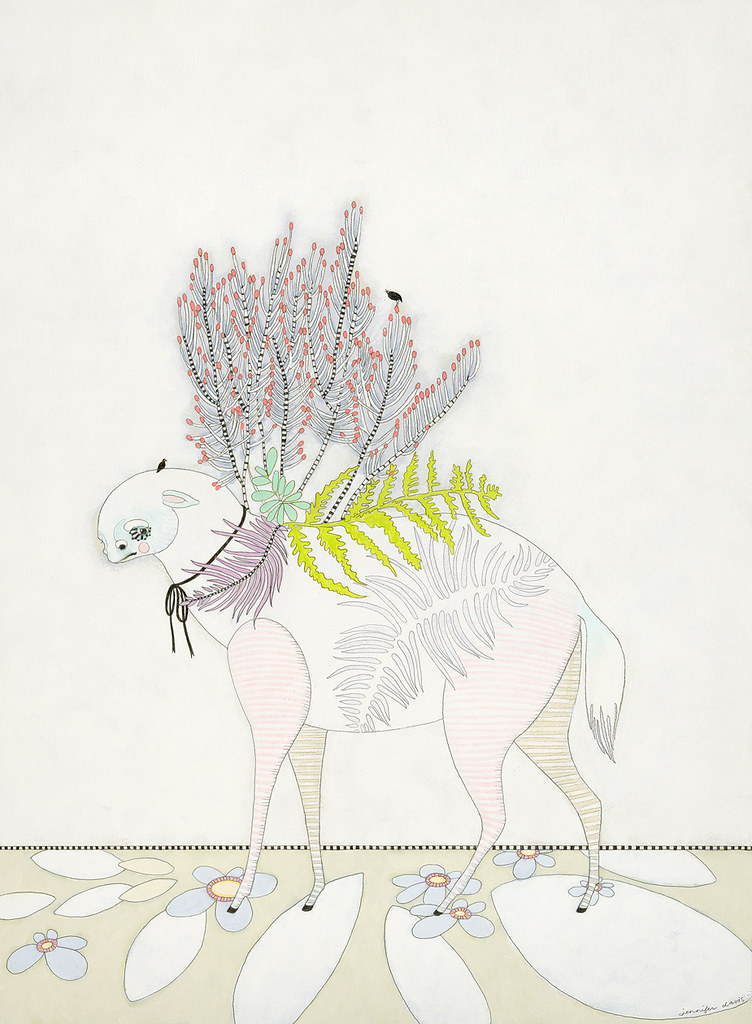 preserve acrylic/graphite on paper This painting is at Aqu… Flickr