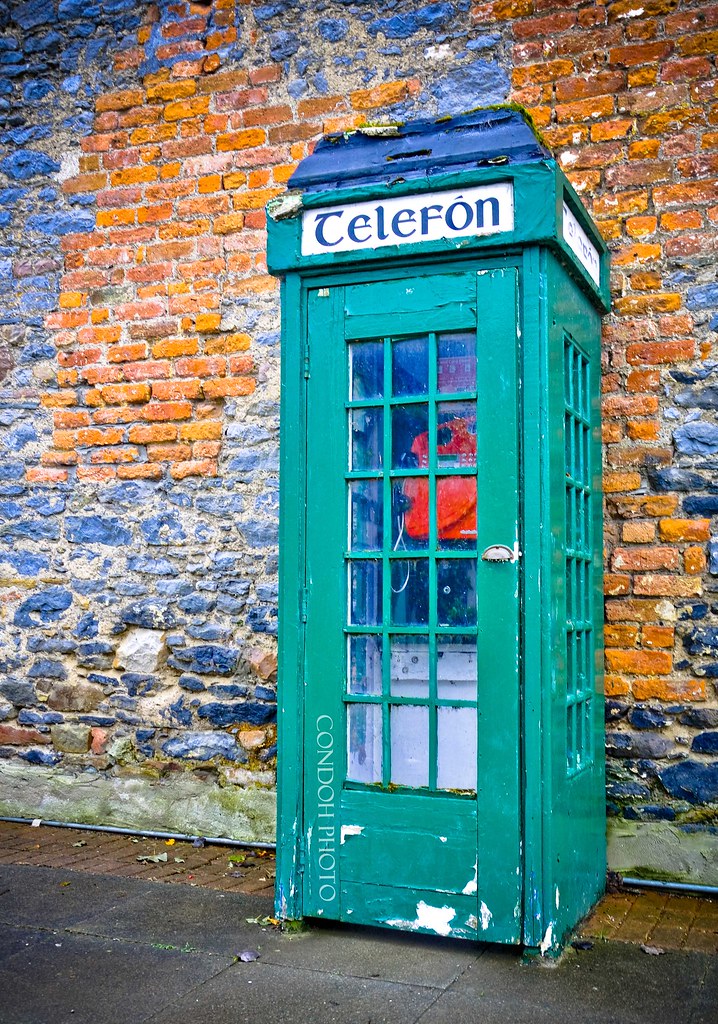 Classic Irish Phone Box A Classic Irish Telephone Box pres… Flickr