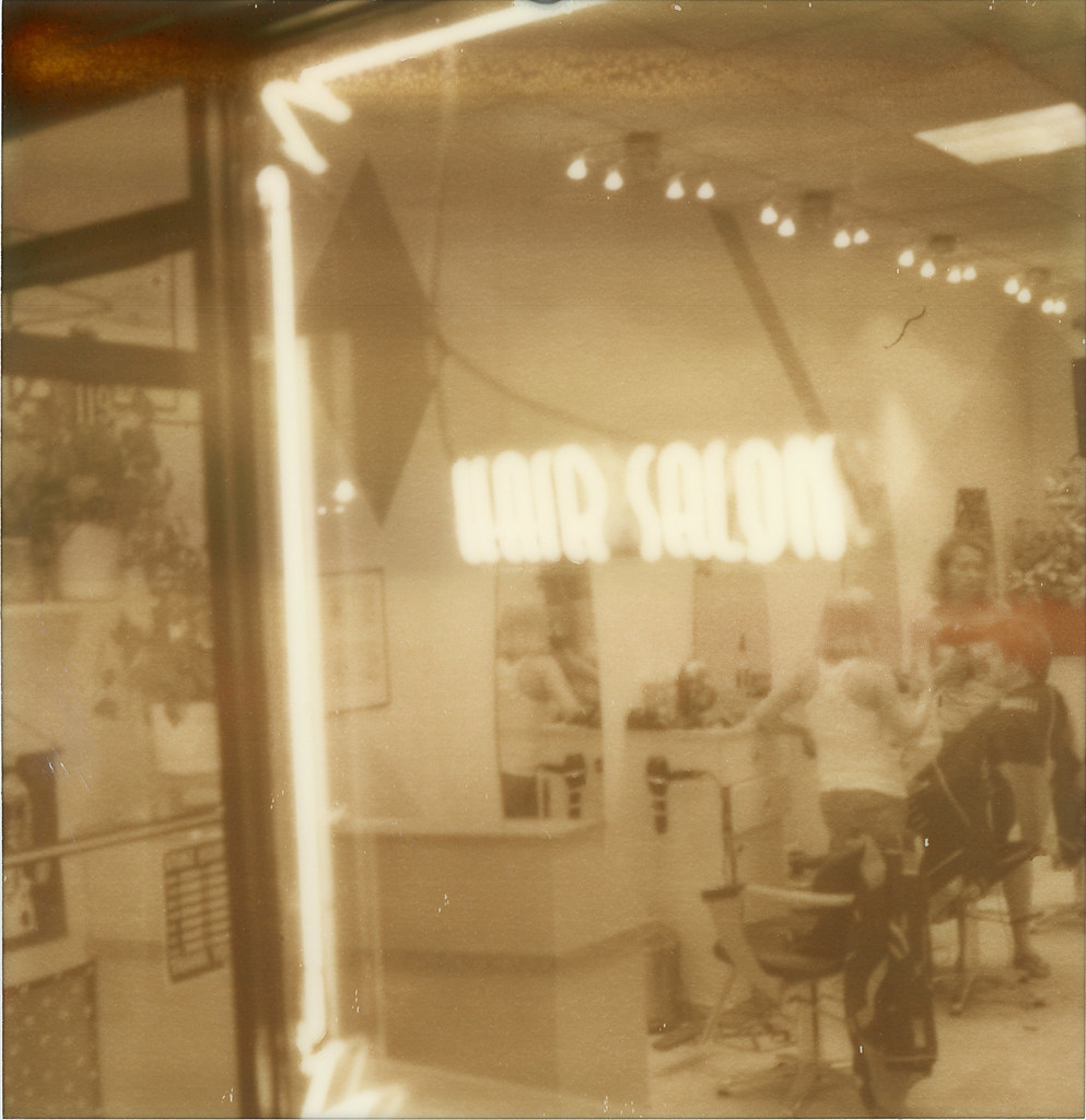 late night hair salon, greenpoint. sx700801 PX100. Casey Holford