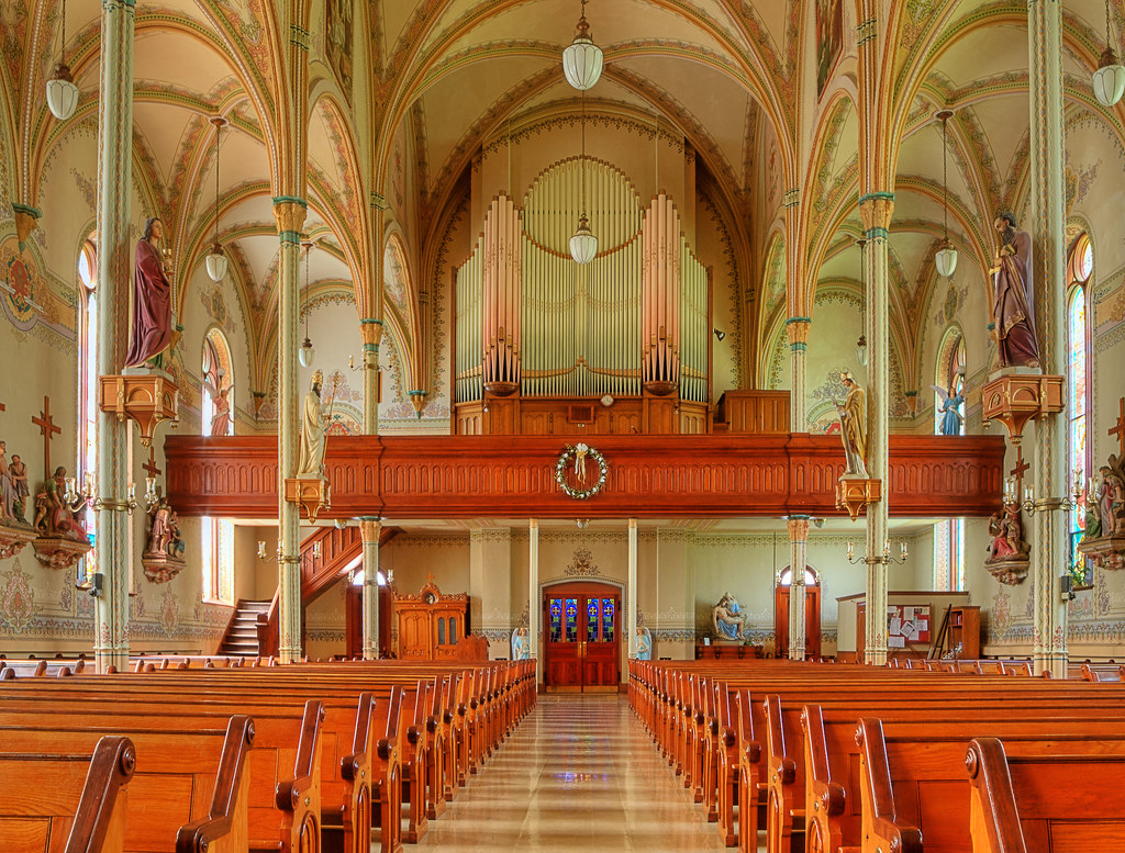 St. Mary's Catholic Church in St. Benedict's, Ks. Info and… Flickr