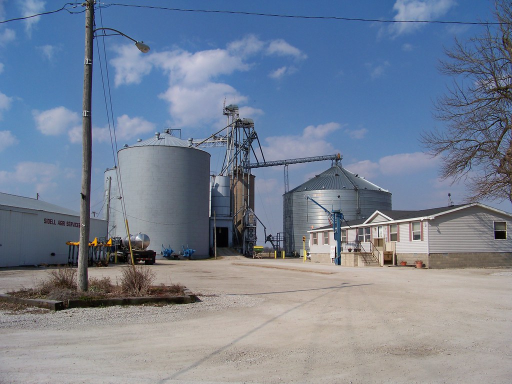 Sidell Illinois Grain Elevator Raymond Cunningham Flickr