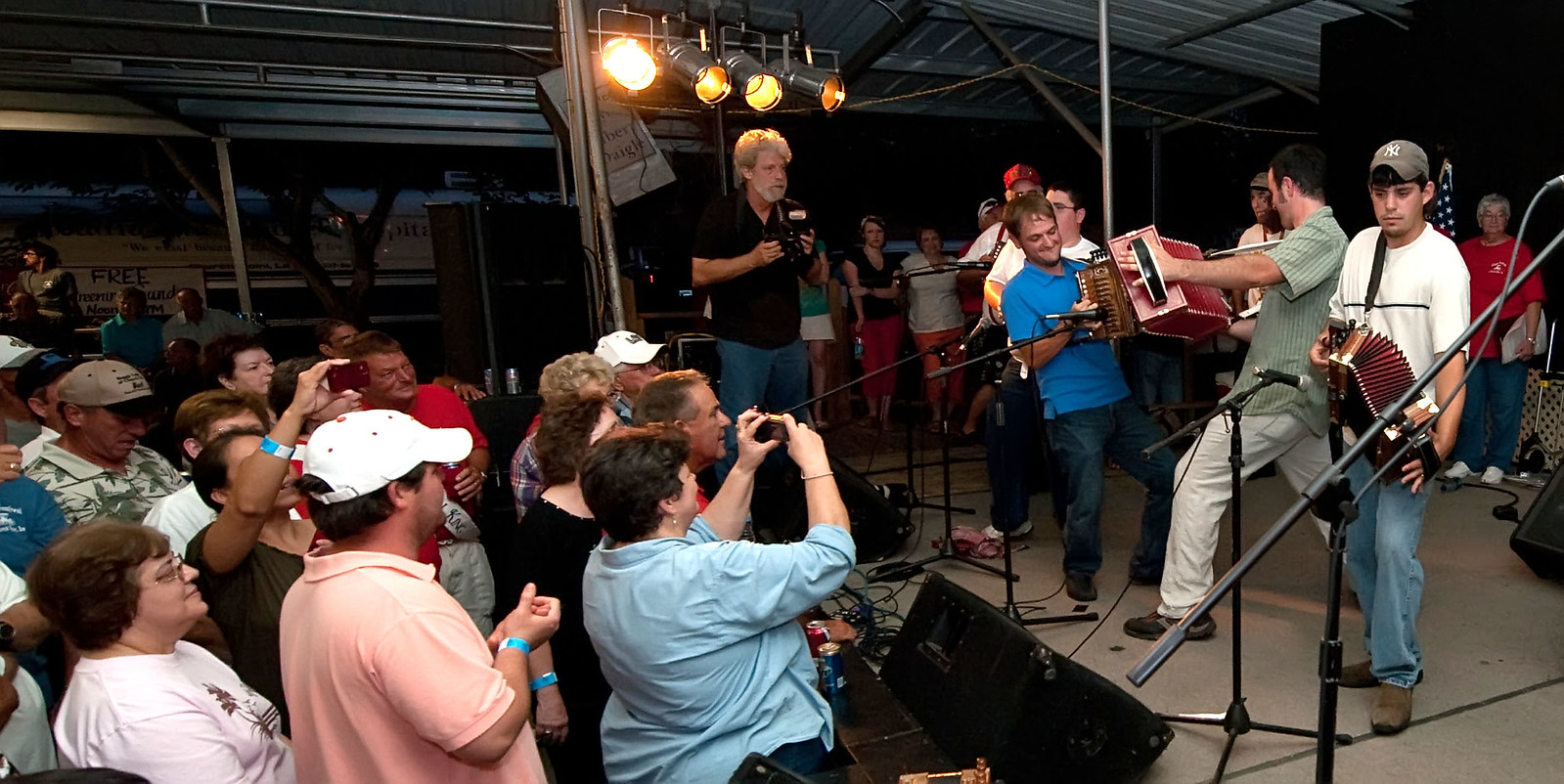 Paul Daigle and Cajun Gold, Accordion Extravaganza at the 2010 Church