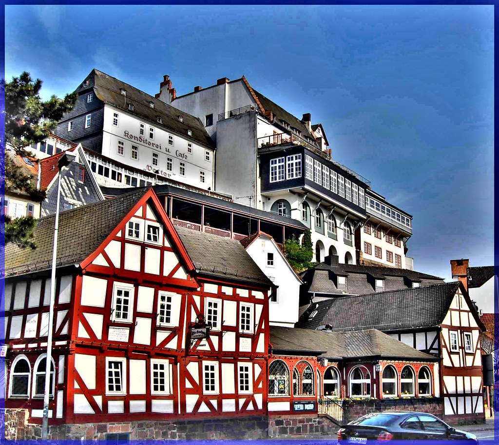 Elevation of Cappel, Marburg, Germany Topographic Map Altitude Map