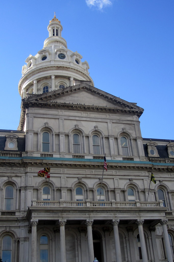 Baltimore City Hall Baltimore City Hall, situated on a ci… Flickr