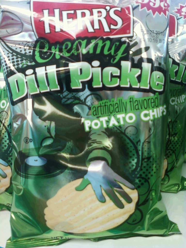 Creamy Dill Pickle chips? Nick Golebiewski Flickr