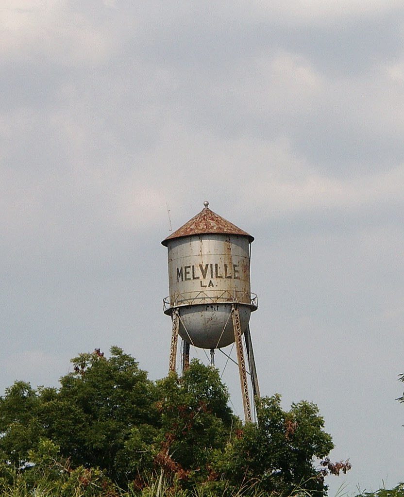 Melville Water Tower_002 Water tower Melville, Louisiana Flickr