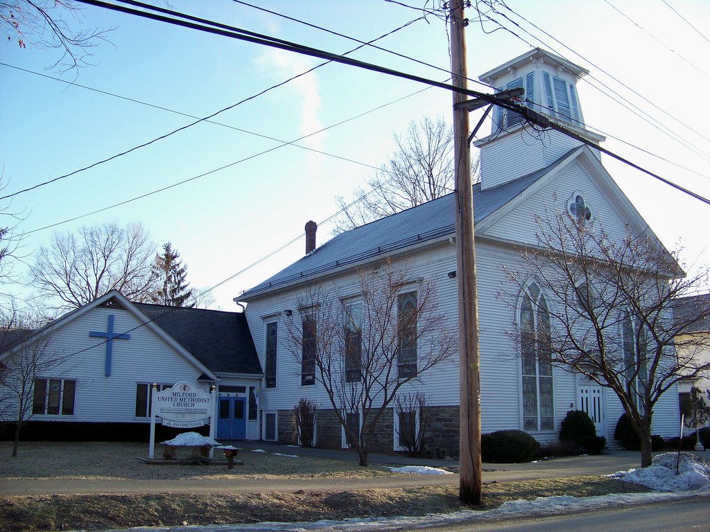 Milford United Methodist Church The Methodist Church in Mi… Flickr