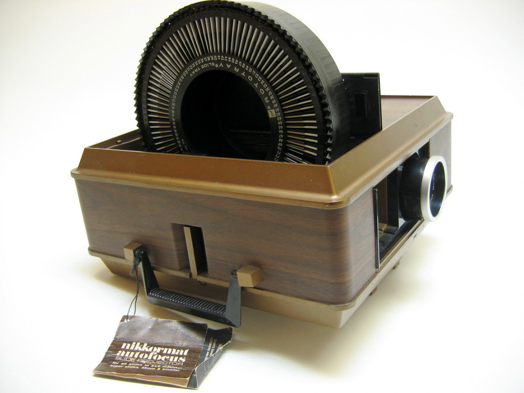 Nikkormat Slide Projector Takes the Sawyer's/GAF reels. I … Flickr