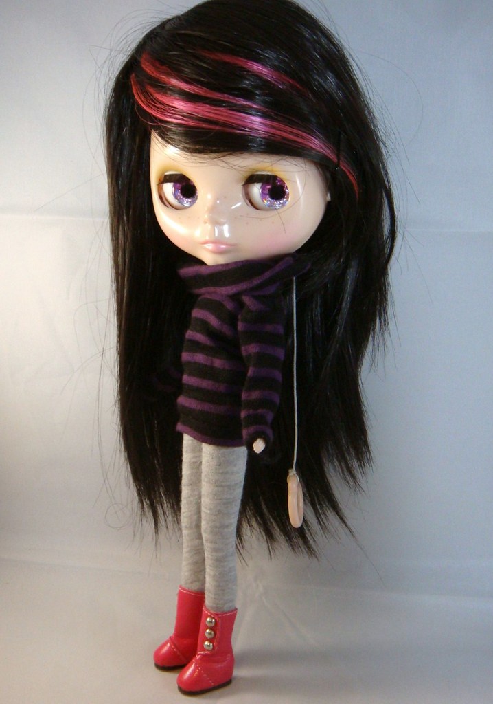 Blythe Shiny Silver Grey Tights BLEG007 Lovely tights… Flickr