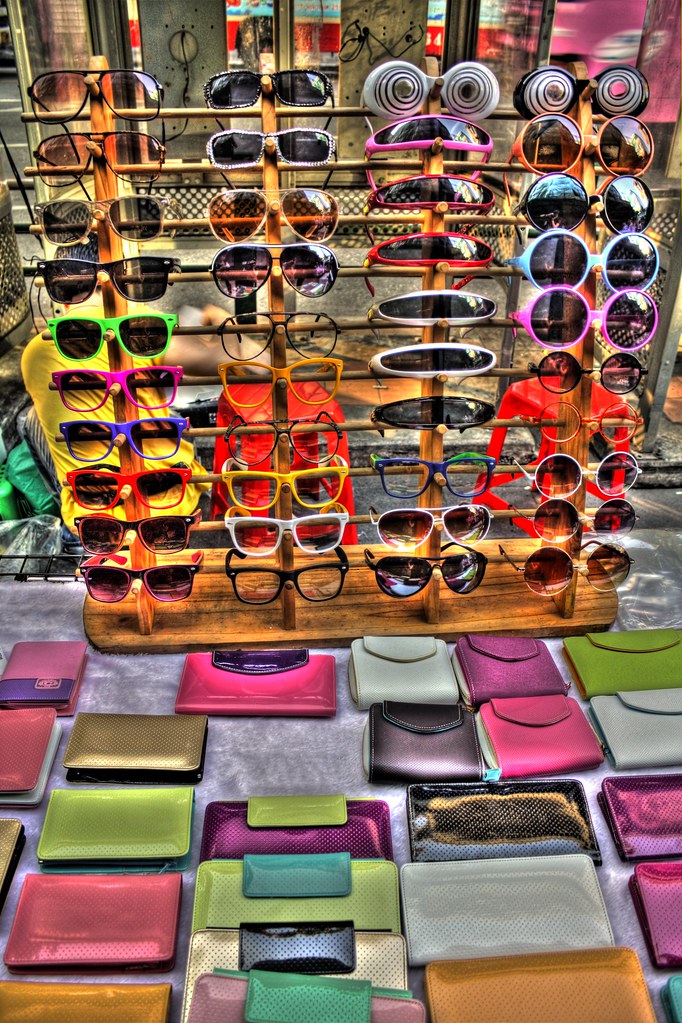 Sunglasses for Sale Street market in Bangkok, Thailand Kyle Flickr