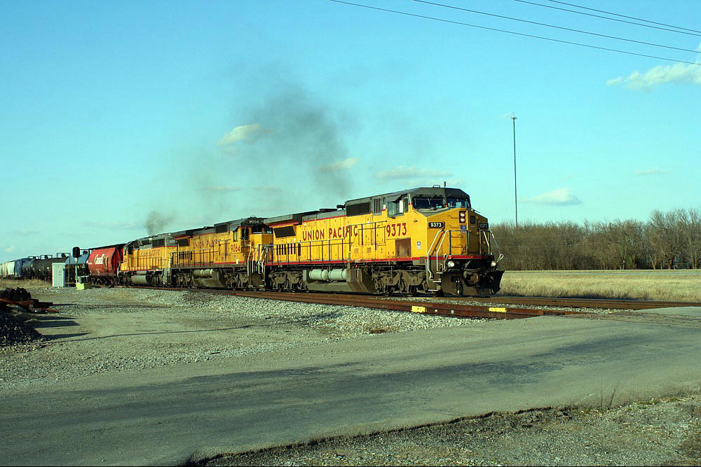 UP 9373 Mazie Oklahoma. terry cantrell Flickr