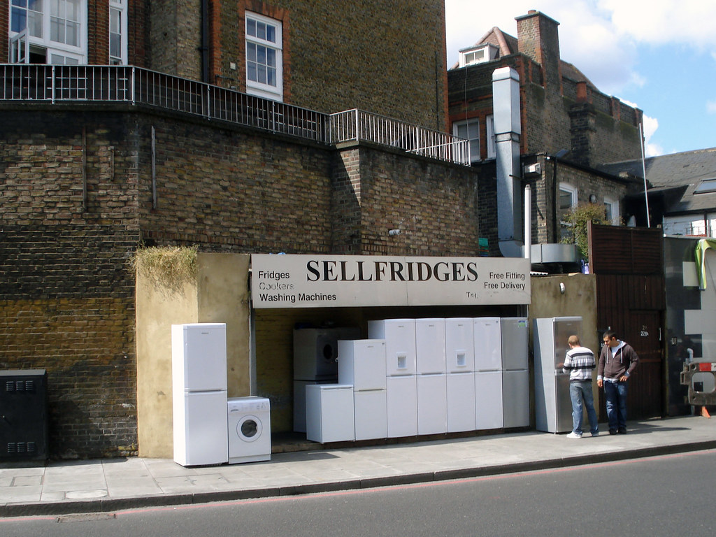 Sellfridges Stoke Newington's amusing white goods centre i… Flickr