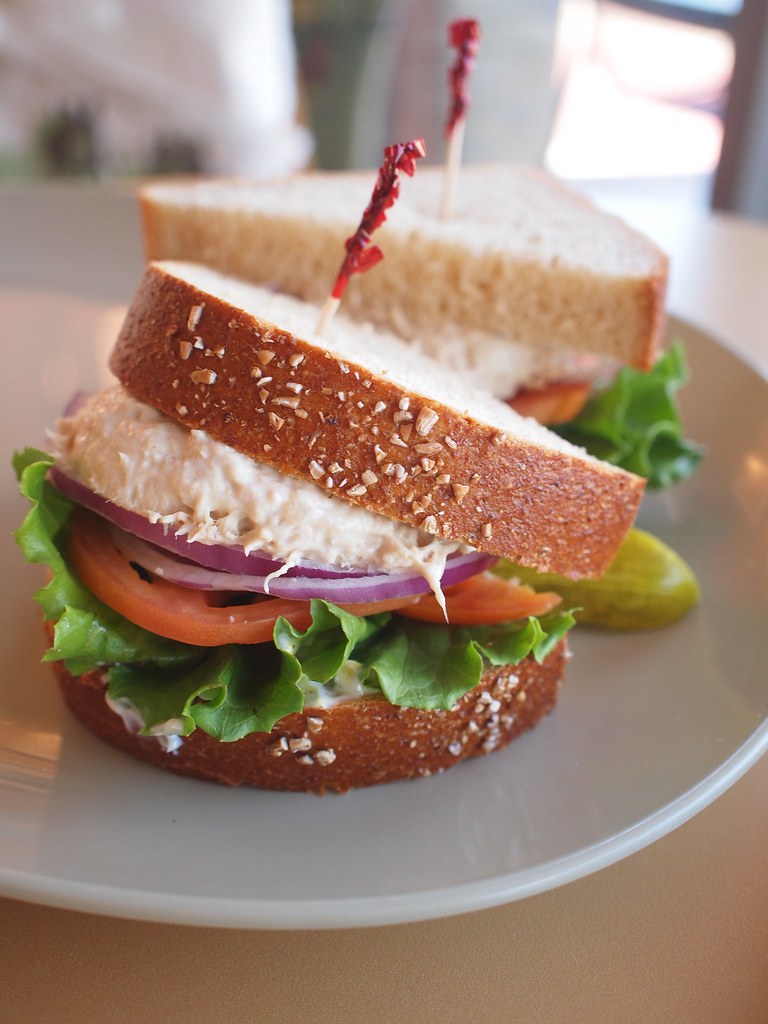 Tuna Sandwich from Panera Bread 新家附近2分钟就可以走到panera bread