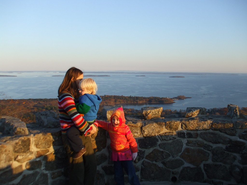 Mt. Battie, Camden, Maine (2) Overlooking Penobscot Bay to… Flickr