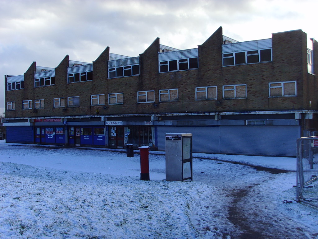 Blenheim Square shops, Cwmbran sophiewilder Flickr