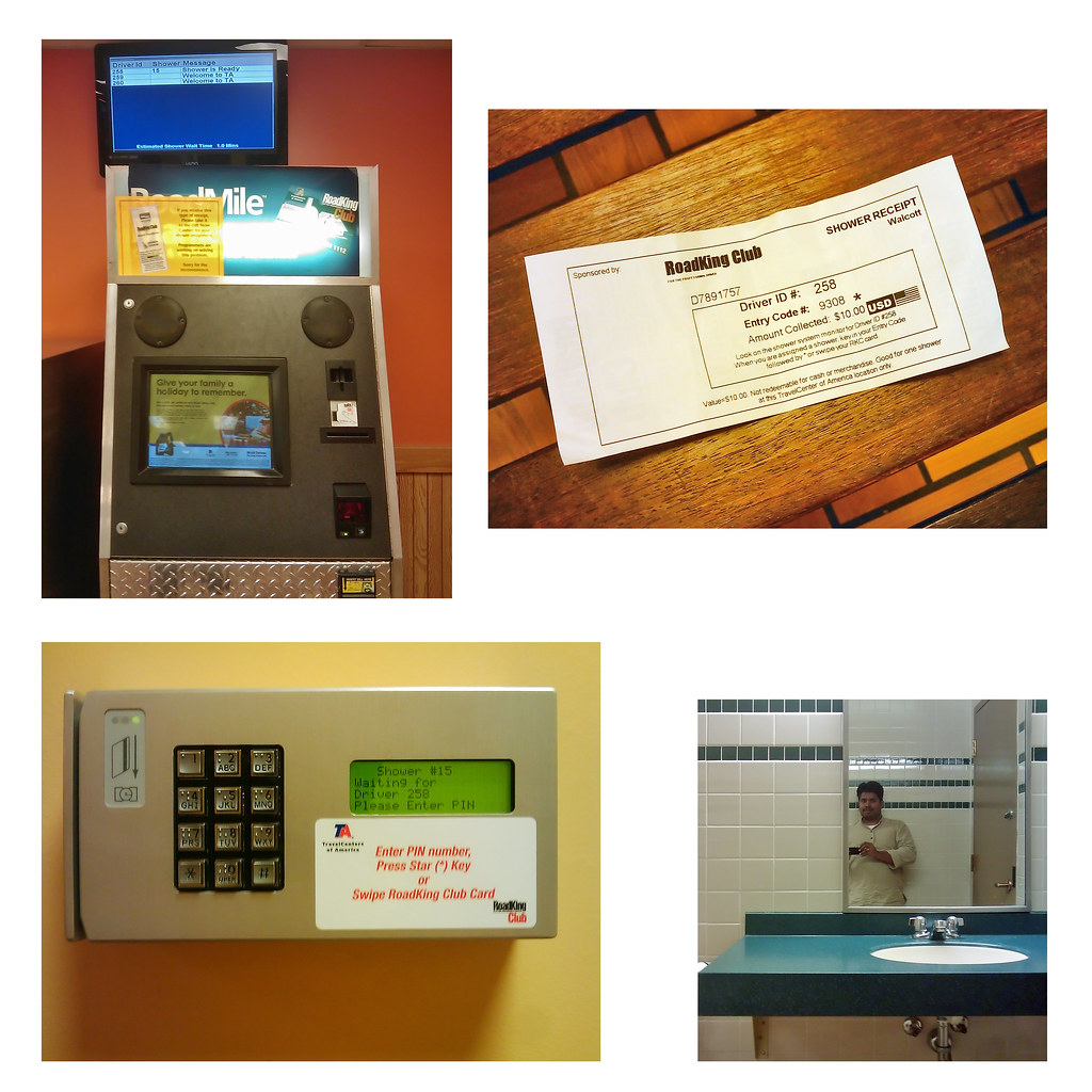 Truck Stop Shower A truck stop shower so cool that I had t… Flickr