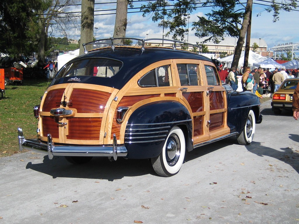 1942 Chrysler Town and Country Seen in the car show on the… Flickr