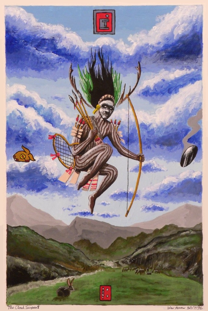 Mixcoatl (Cloud Serpent) MixcoatlCamaxtli complex acrylic… Flickr