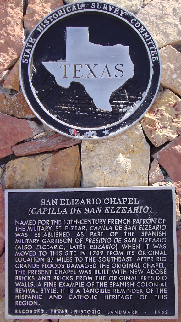 San Elizario Chapel Marker (San Elizario, Texas) Located i… Flickr