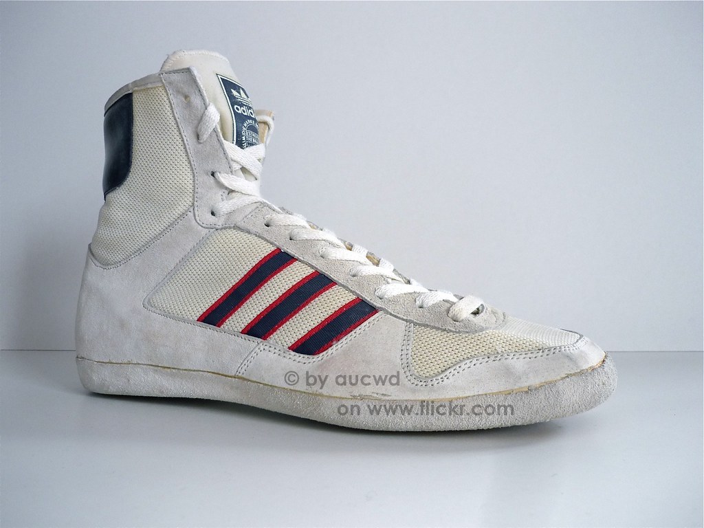 UNWORN 80`S VINTAGE ADIDAS FREESTYLE WRESTLING SHOES / BOO… Flickr