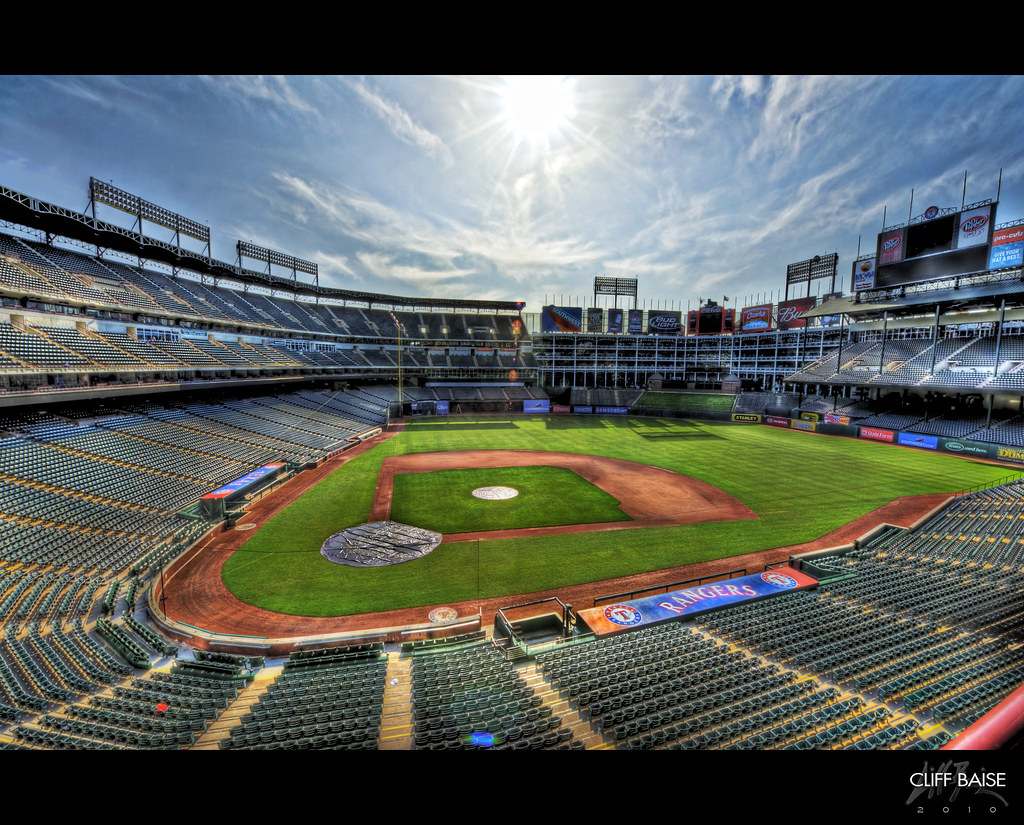 The Temple The Ballpark in Arlington. Home of the Texas Ra… Flickr