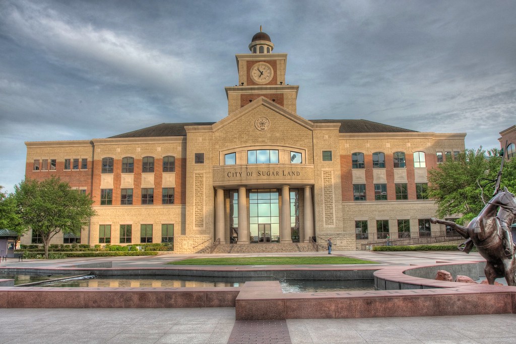 Sugar Land Town Square City Hall HDR Apollo Zeus Flickr