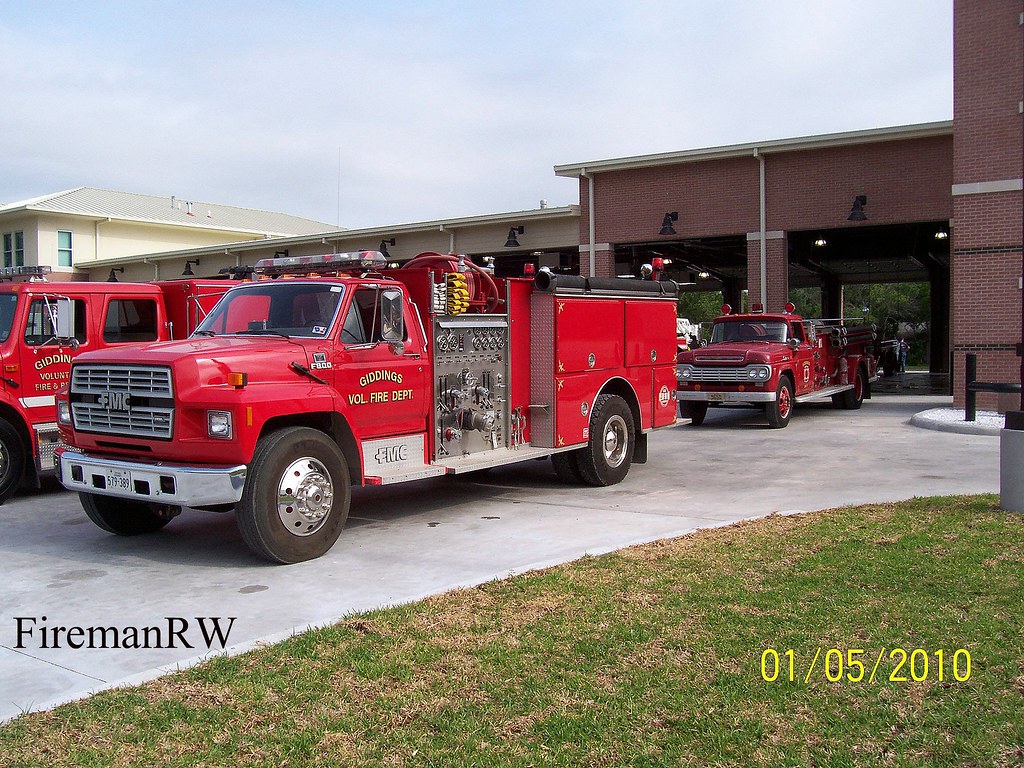 Giddings, TX VFD 513, Retired 1959 Ford F600/Simms 500/500