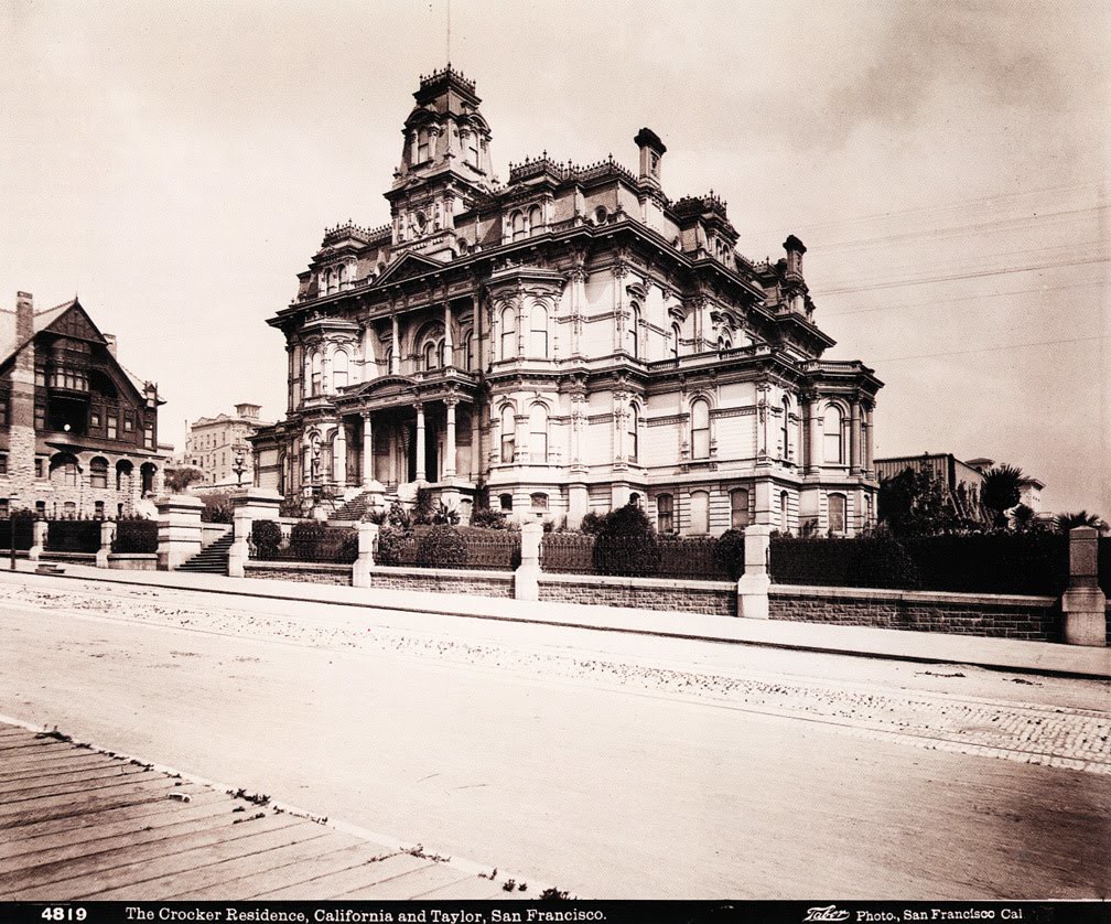 Charles Crocker Mansion 2 ca. 1870's, San Francisco, Calif… Flickr