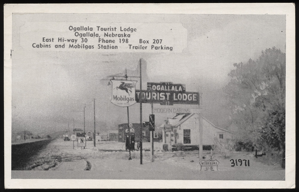 Ogallala Tourist Lodge, 1947 Ogallala, Nebraska Roadsidepictures