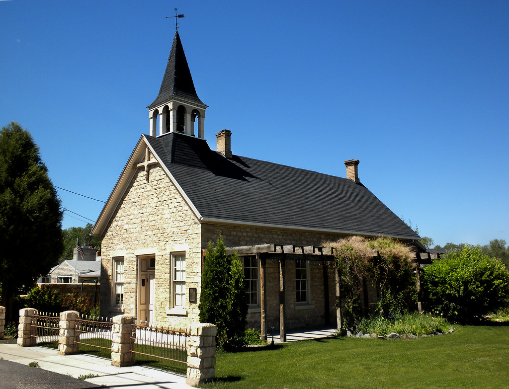 Presbyterian Church & School Built in Salina, UT in 1884 u… Flickr
