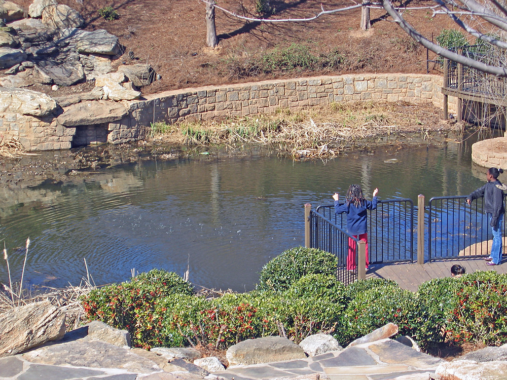 Throwing gravel in pond Glenwood Park Stormwater managemen… Flickr