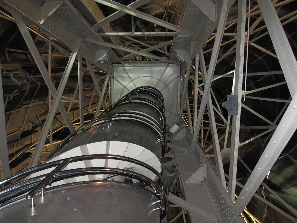 Spiral Staircase Spiral staircase to crown, inside Statue … Flickr