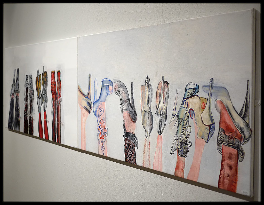 Jack Crabtree painting My favourite of the artworks at the… Flickr