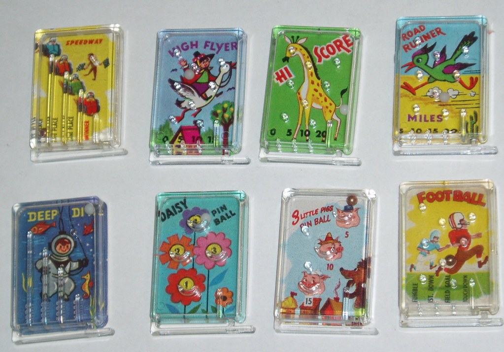 Cracker Jack Pinball Games Dan Goodsell Flickr