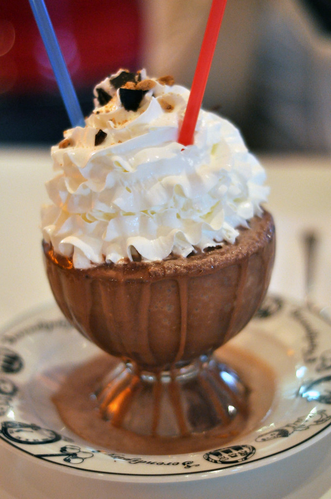 Frozen Hot Chocolate At the Caesars Palace in Las Vegas Nads