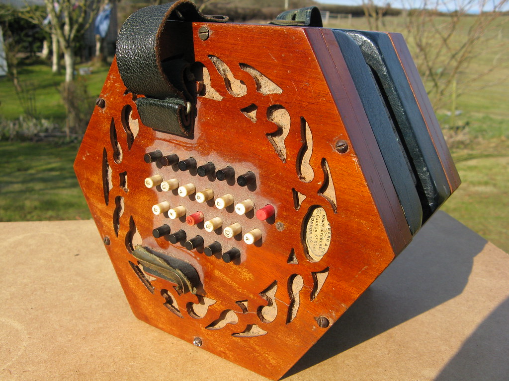 concertina this is an "english concertina", which means it… Flickr