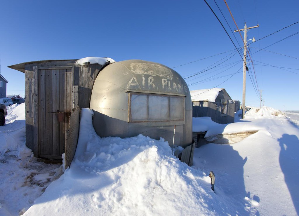 Barrow Alaska Airstream Home An airstream converted into a… Flickr