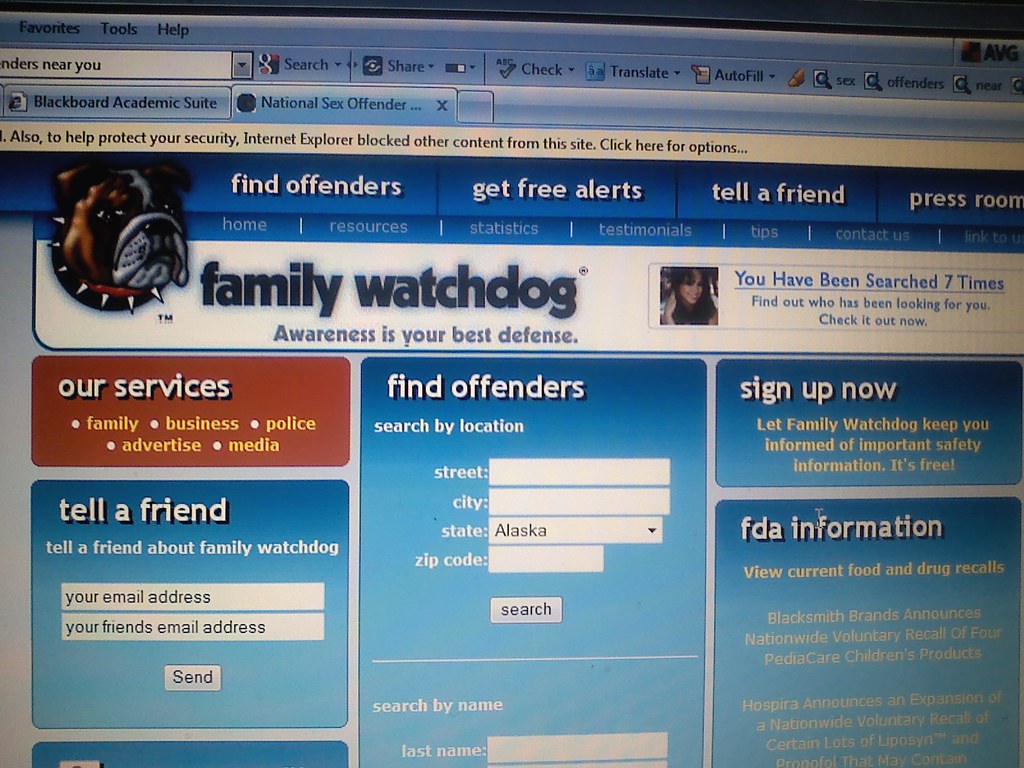 Family watchdog This is a picture of the online website fa… Flickr